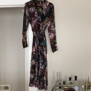 Who What Wear floral gown